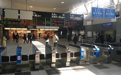 JR岡山駅 改札