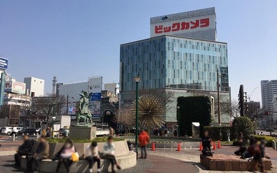 JR岡山駅前広場
